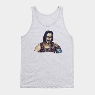 Cyberpunk Keanu Tank Top